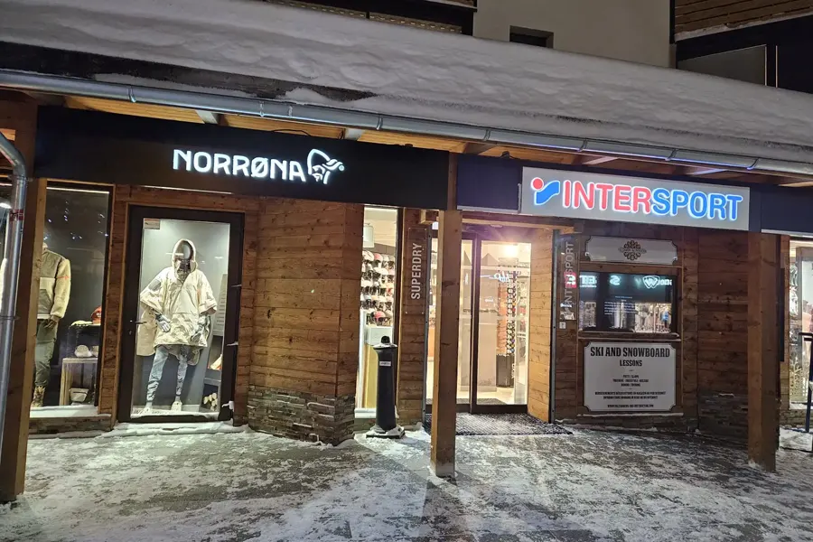 Ski rental Val Thorens Intersport Peclet