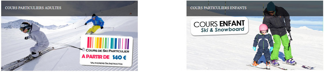 Cours de ski Val Thorens, Savoie